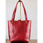 Grayson Travel Tote - Horween Cavalier Leather in London Bus Red