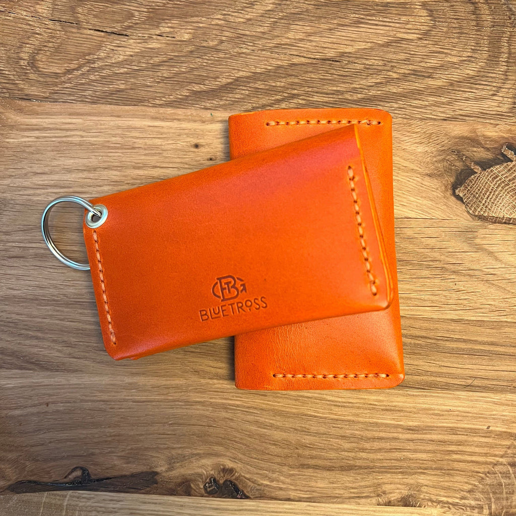 Minimalist Card Wallet Orange