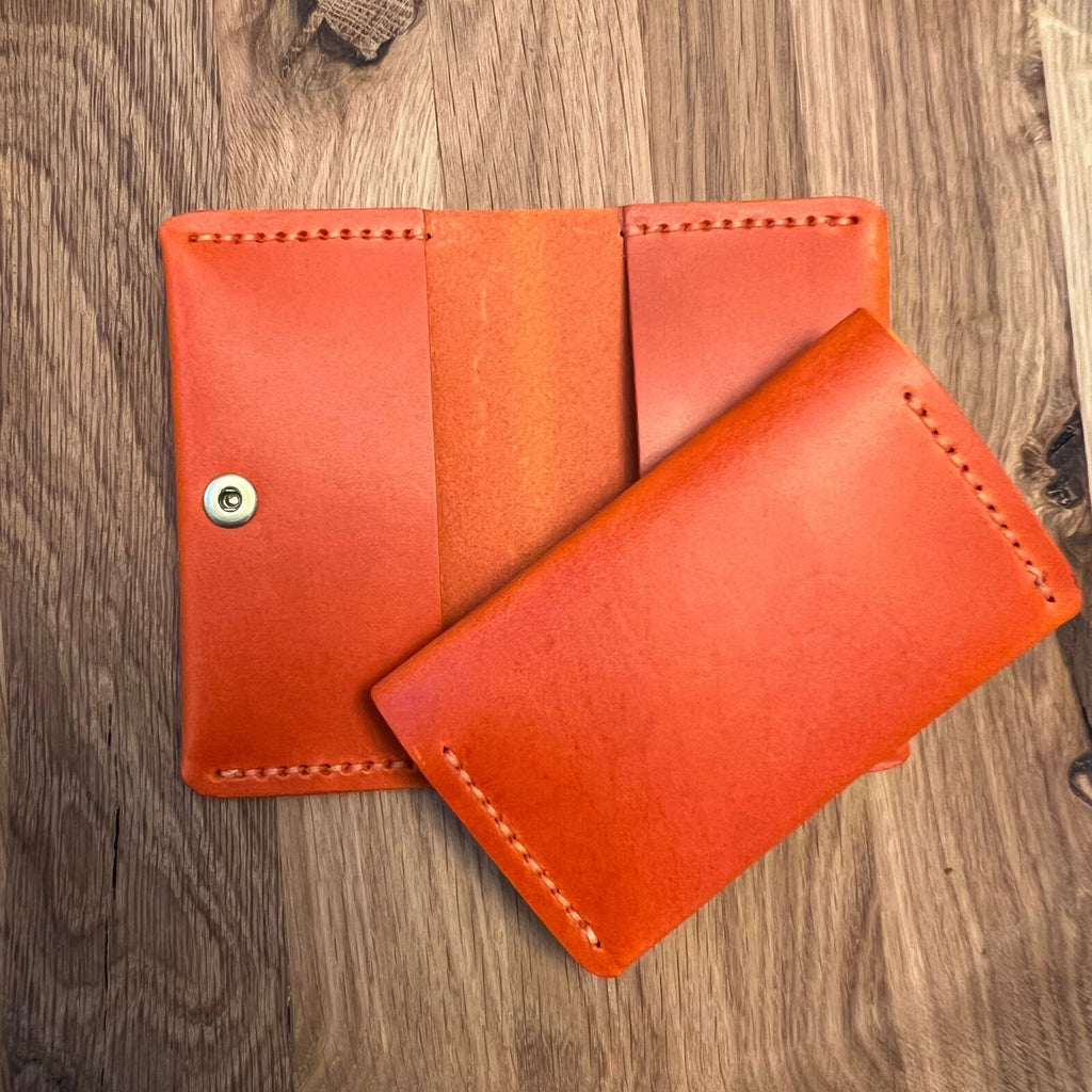 Minimalist Card Wallet Orange