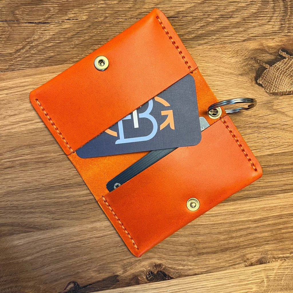 Minimalist Card Wallet Orange