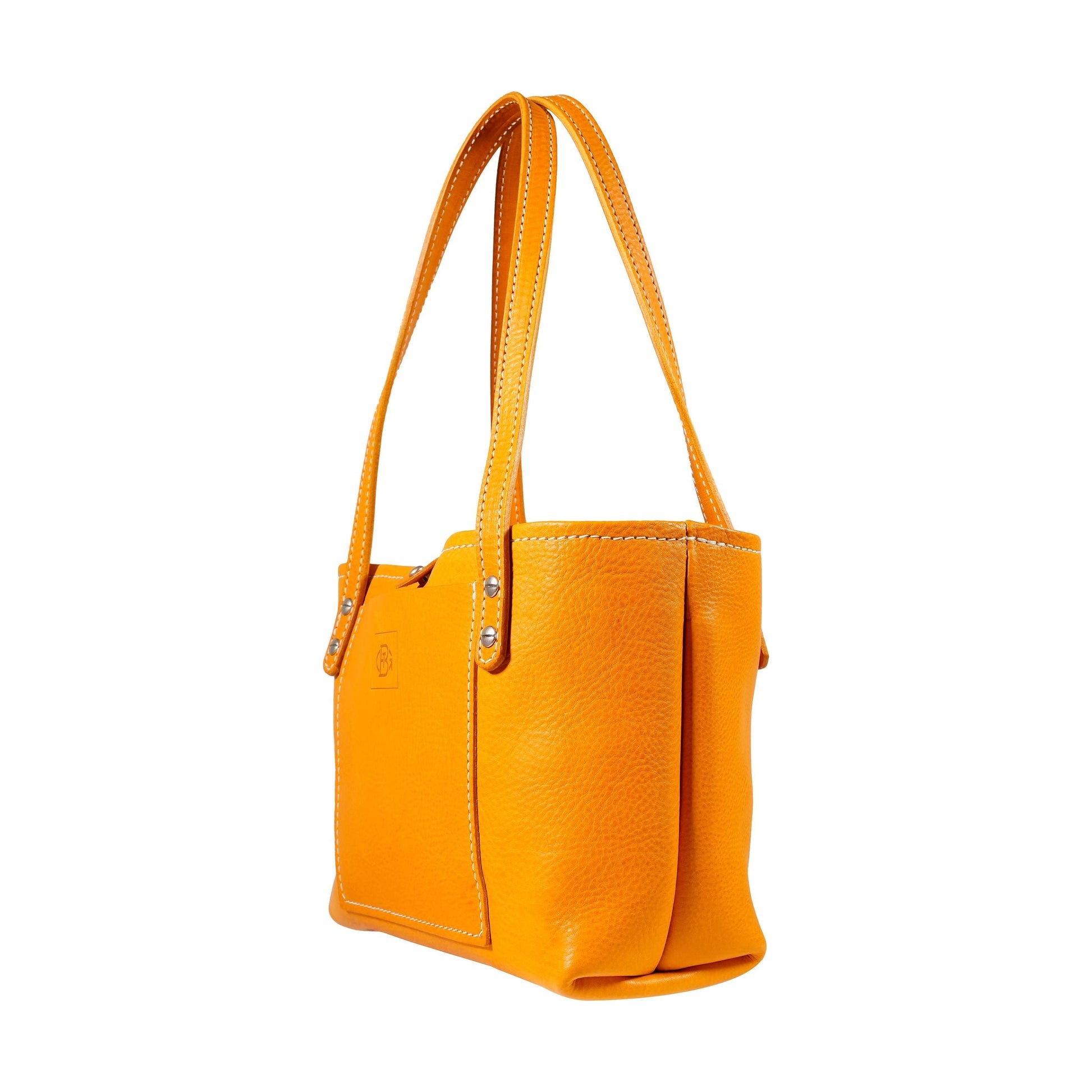 The Megan Small Tote Orange