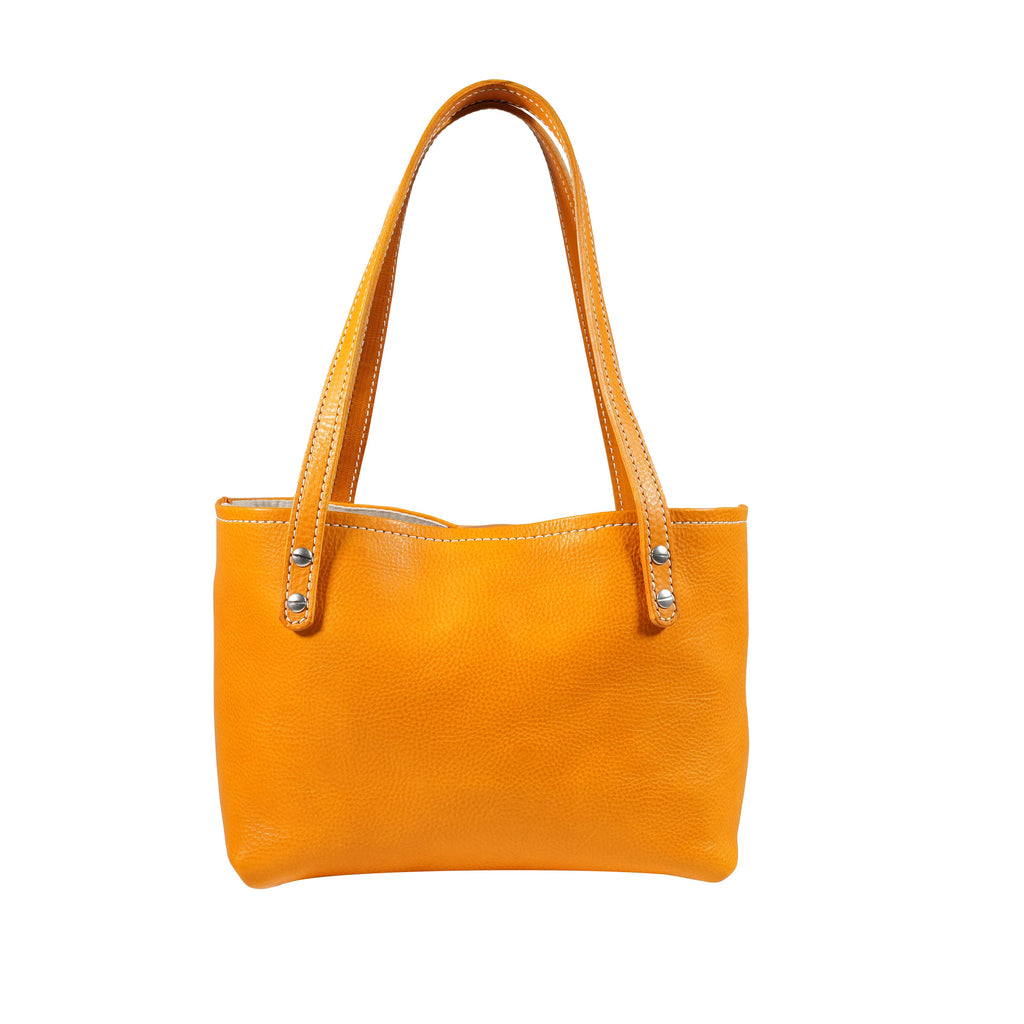 The Megan Small Tote Orange