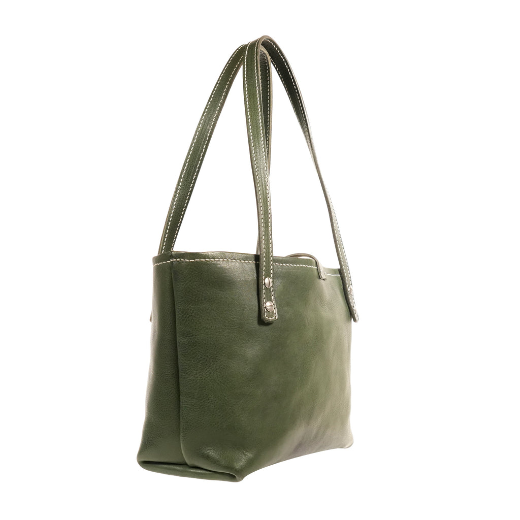The Megan Small Tote Green