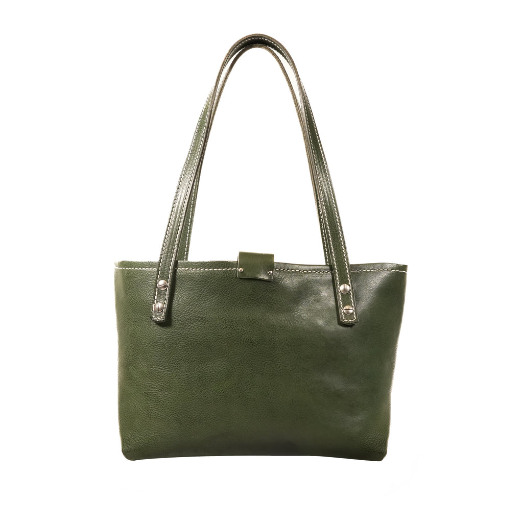 The Megan Small Tote Green