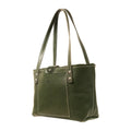 The Megan Small Tote Green