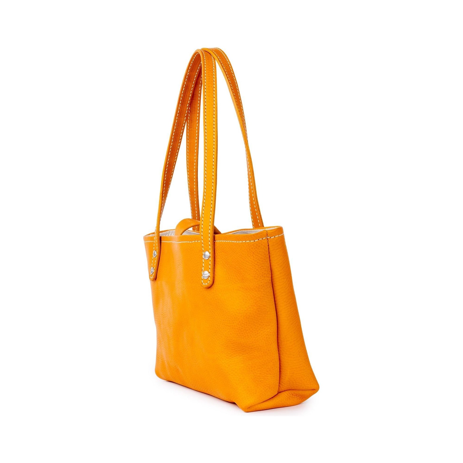 The Megan Small Tote Orange