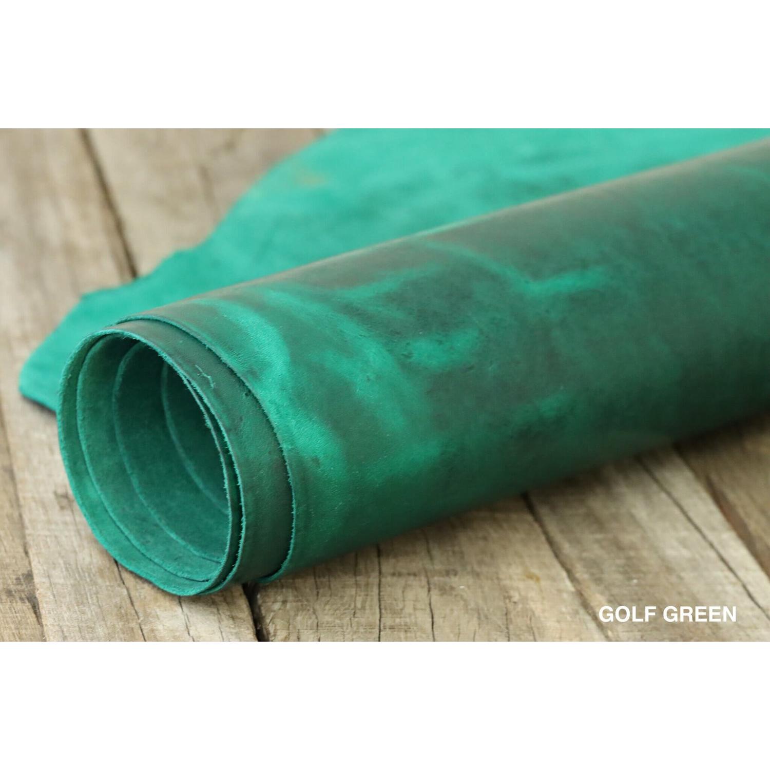 Golf Green Leather