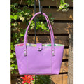 The Megan - Small Tote in Purple