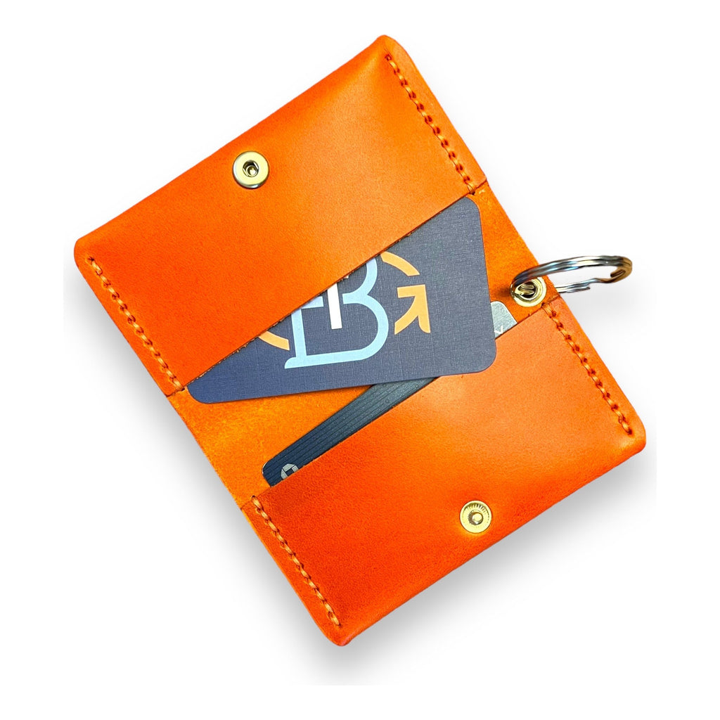 Minimalist Card Wallet Orange