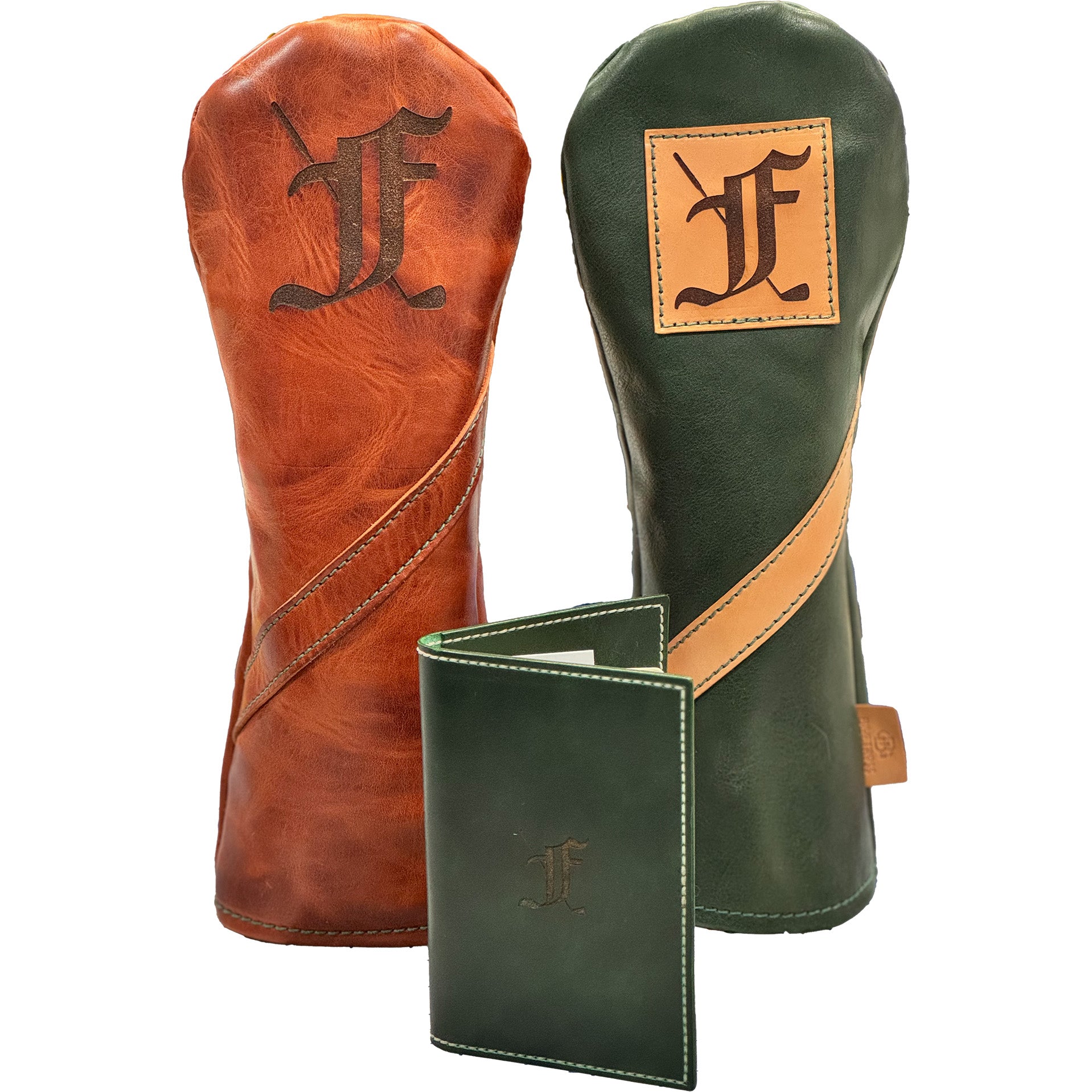 Custom Horween Leather Driver Cover – Bluetross display picture 1