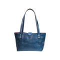 Wholesale-The Megan Small Tote - Bluetross